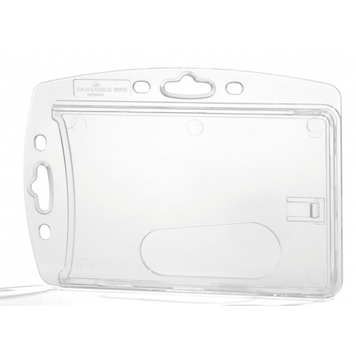 Durable porte-badge pour carte de sécurité, boîte de 10 pièces