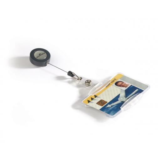 Durable porte-badge avec enrouleur, 10 pièces