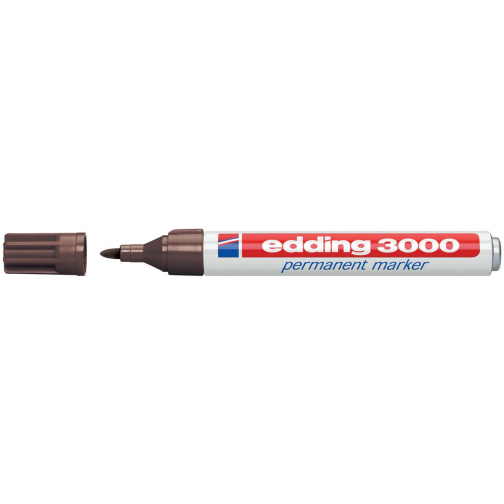 Edding marqueur permanent 3000 brun foncé