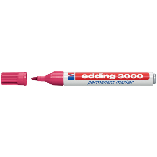 Edding marqueur permanent 3000 carmin