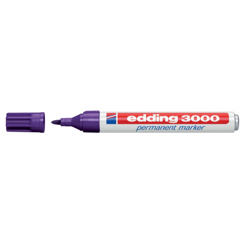 Edding marqueur permanent 3000 violet