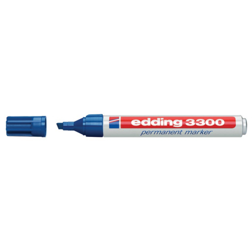 Edding marqueur permanent e-3300 bleu