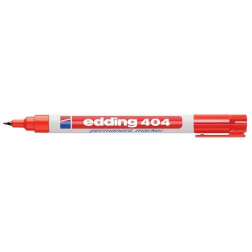 Edding marqueur permanent e-404 rouge