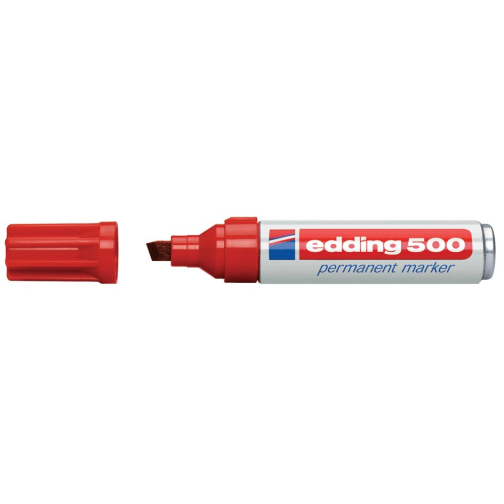 Edding marqueur permanent e-500 rouge