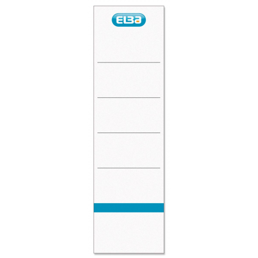 Elba étiquettes, ft 19x5,9 cm, blanc, 10 pcs