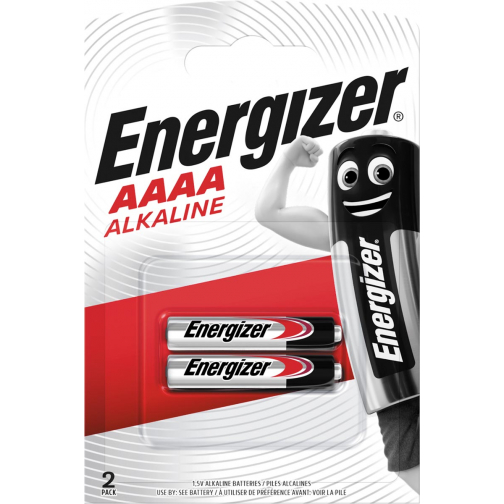 Energizer pile Alcaline AAAA, blister de 2 pièces