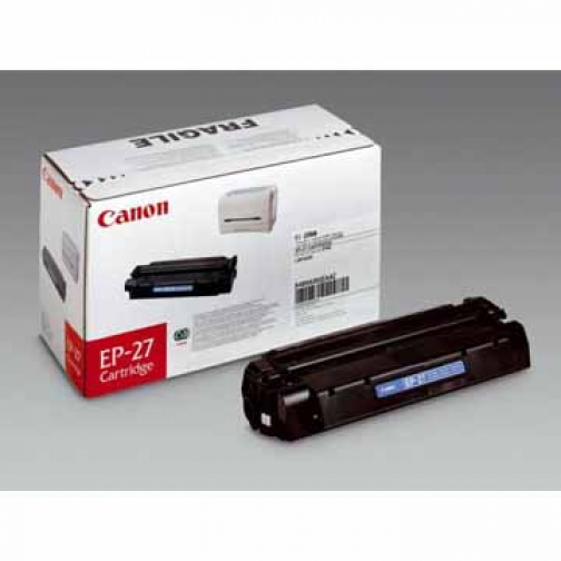Canon toner EP27, 2.500 pages, OEM 8489A002, noir