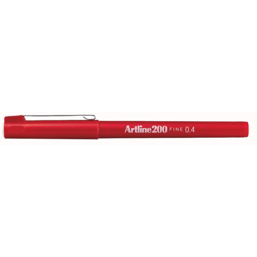 Artline 200 feutre, rouge