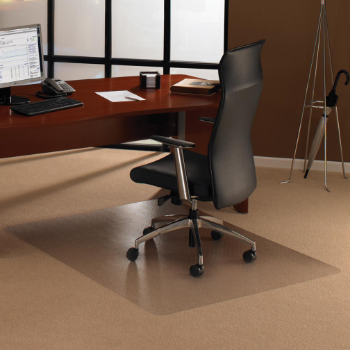 Floortex tapis de sol Cleartex Ultimat, pour moquette, rectangulaire, ft 116 x 150 cm
