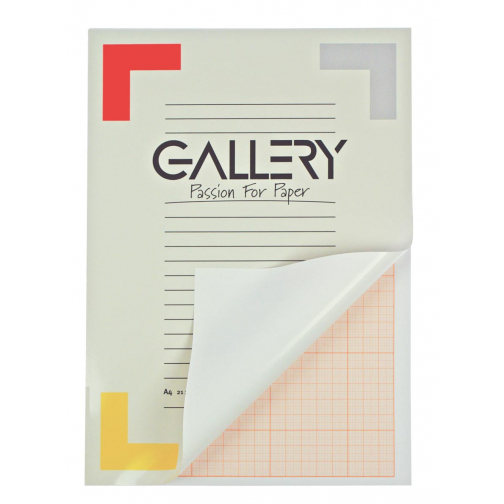 Gallery papier millimétré ft 21 x 29,7 cm (A4)