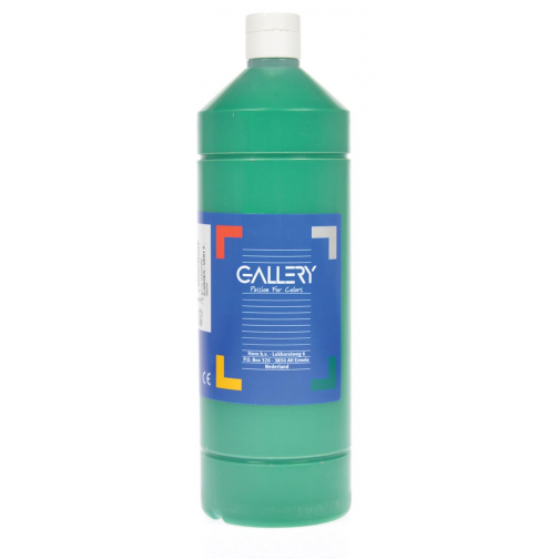 Gallery gouache flacon de 1.000 ml, vert foncé