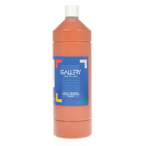 Gallery gouache flacon de 1.000 ml, brun clair