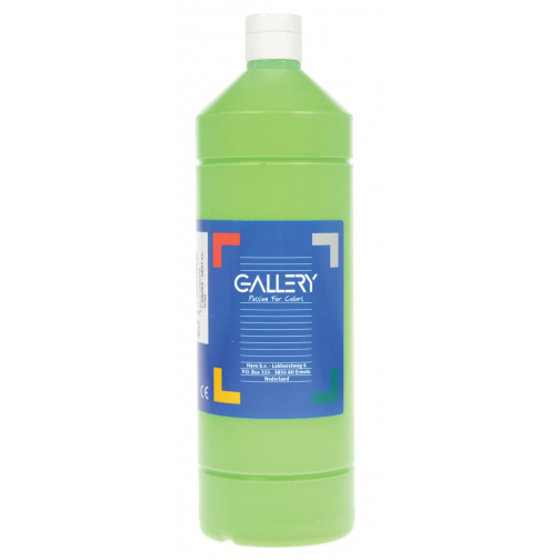 Gallery gouache flacon de 1000 ml, vert clair