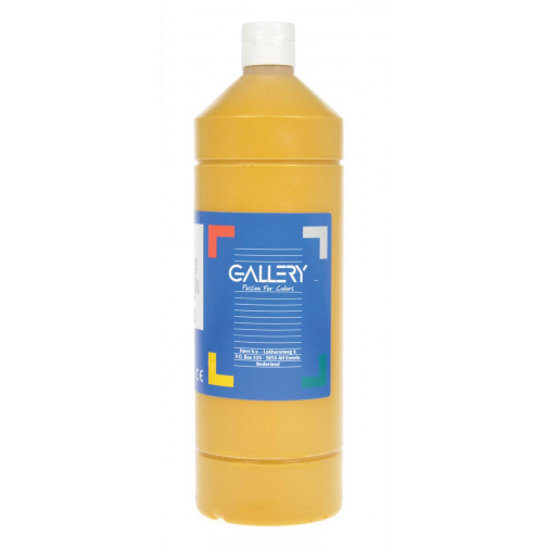 Gallery gouache flacon de 1.000 ml, ocre