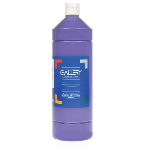 Gallery gouache flacon de 1.000 ml, violet