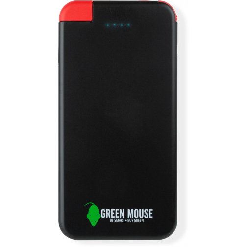 Greenmouse powerbank, 5.000 mAh, noir