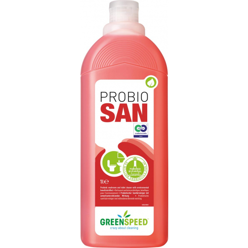 Greenspeed Probio San nettoyant pour toilettes, bouteille de 1 l