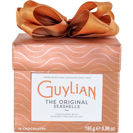 Guylian fruits de mer chocolat Golden Cubo Box, boîte de 195 g