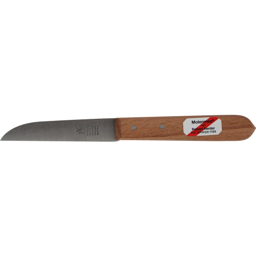 Herder couteau, carbone/bois, 8,5 cm