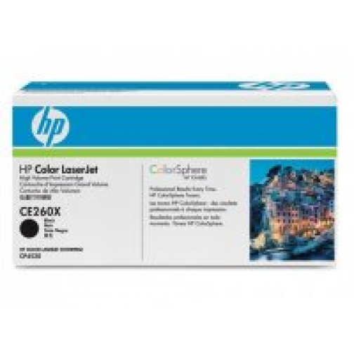 HP tonercartridge CE260X black HC