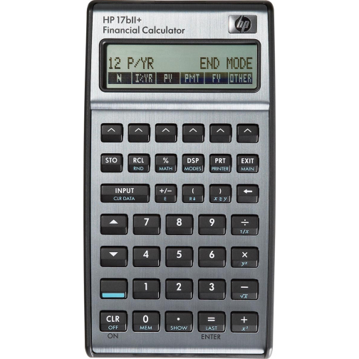 HP calculatrice financière 17BII+