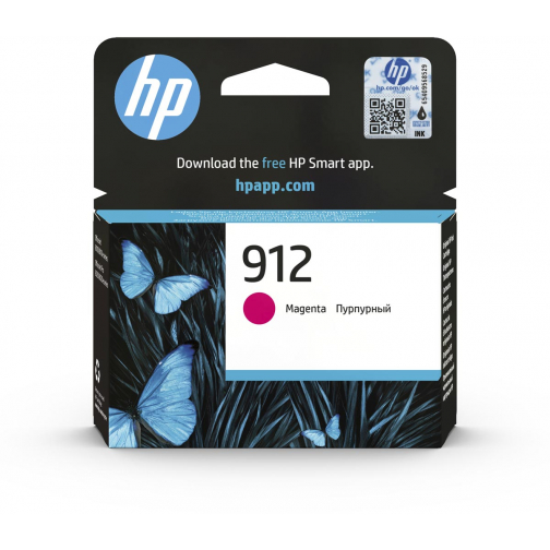 HP cartouche d'encre 912, 315 pages, OEM 3YL78AE, magenta