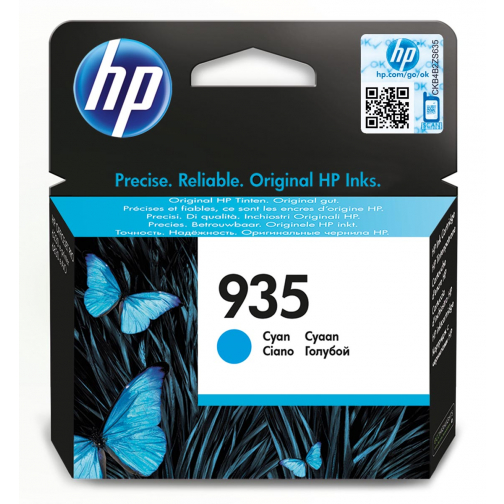 HP cartouche d'encre 935, 400 pages, OEM C2P20AE, cyan