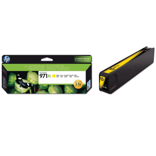 HP cartouche d'encre 971XL, 6.600 pages, OEM CN628AE, jaune