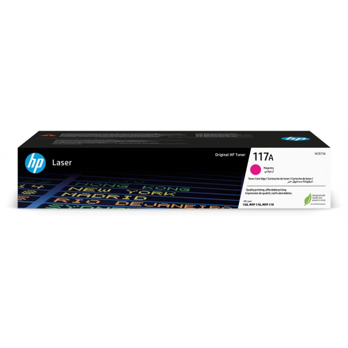 HP toner 117A, 700 pages, OEM W2073A, magenta