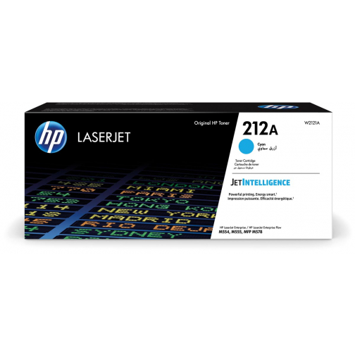 HP toner 212A, 4.500 pages, OEM W2121A, cyan