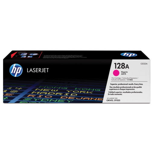 HP toner 128A, 1300 pages, OEM CE323A, magenta
