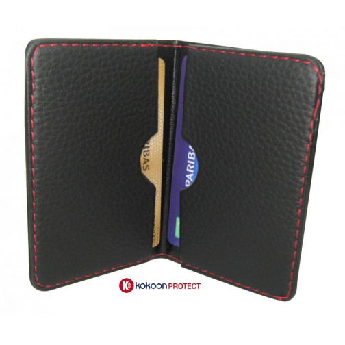 Kokoon Protect porte-cartes RFID, 2 cartes, couleurs assorties