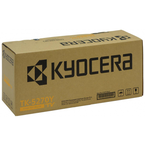 Kyocera toner TK-5270, 6.000 pages, OEM 1T02TVANL0, jaune