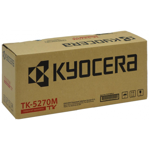 Kyocera toner TK-5270, 6.000 pages, OEM 1T02TVBNL0, magenta