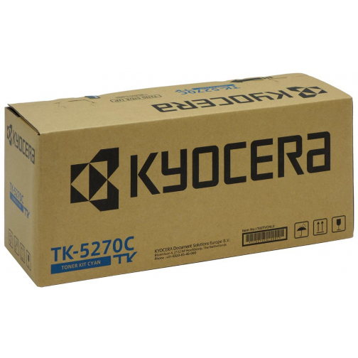 Kyocera toner TK-5270, 6.000 pages, OEM 1T02TVCNL0, cyan