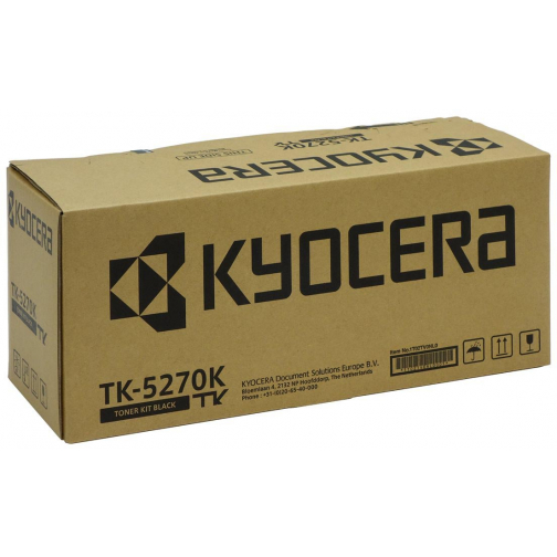 Kyocera toner TK-5270, 8.000 pages, OEM 1T02TV0NL0, noir