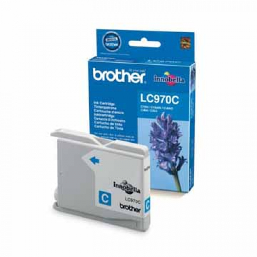 Brother cartouche d'encre, 300 pages, OEM LC-970C, cyan