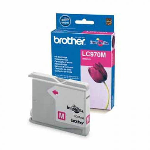 Brother cartouche d'encre, 300 pages, OEM LC-970M, magenta
