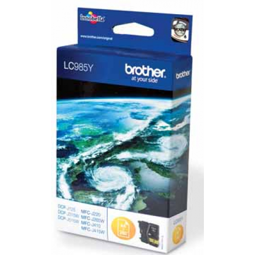 Brother cartouche d'encre, 260 pages, OEM LC-985Y, jaune