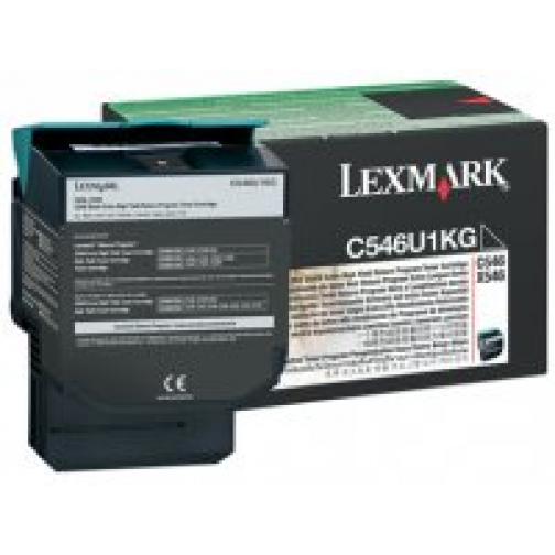 Lexmark tonercartridge C546U1KG black return program