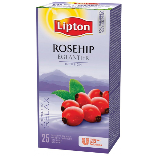 Lipton thé, églantier, paquet de 25 sachets