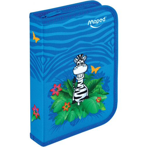 Maped trousse 1 pli jungle sous blister