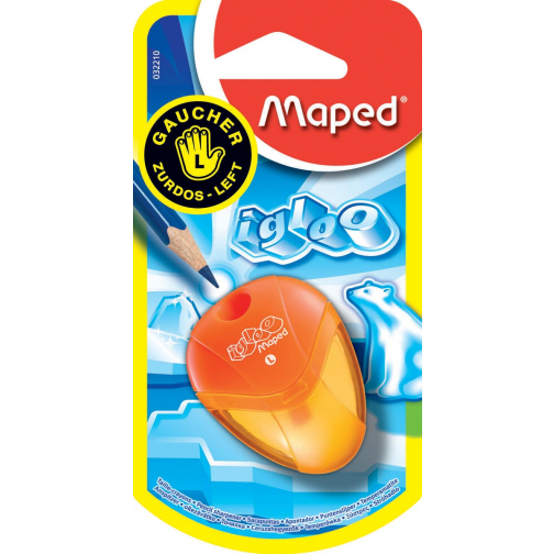 Maped taille-crayon i-gloo pour gauchers, sous blister