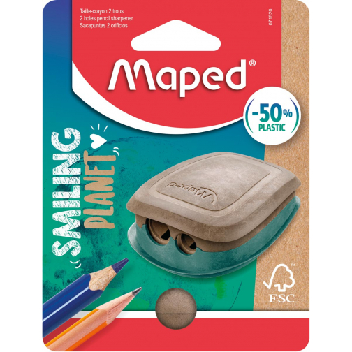 Maped Smiling Planet taille-crayon Pulse, 2 trous