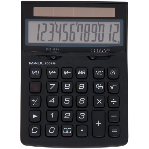 Maul calculatrice de bureau ECO 850, noir