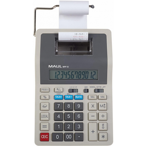 MAUL calculatrice de bureau avec rouleau MPP 32 RCE