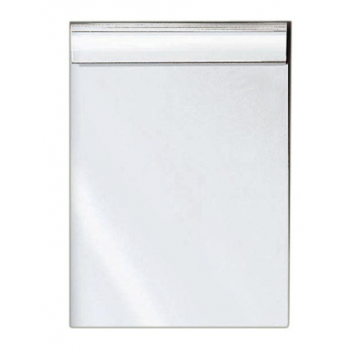 MAUL Porte-bloc Pro A4 portrait, plastique, pince sur largeur 21.8cm, blanc