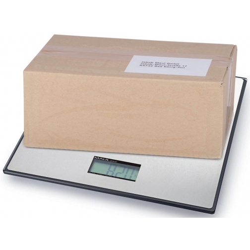 MAUL Balance de comptage Global 25kg, intervalle 20gr, batterie incluse, plateau 32x32cm, kg/lb, gri