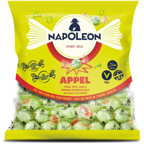 Napoleon bonbons, pomme, sachet de 1 kg