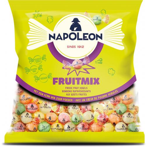 Napoleon bonbons, mélange de fruits, sachet de 1 kg